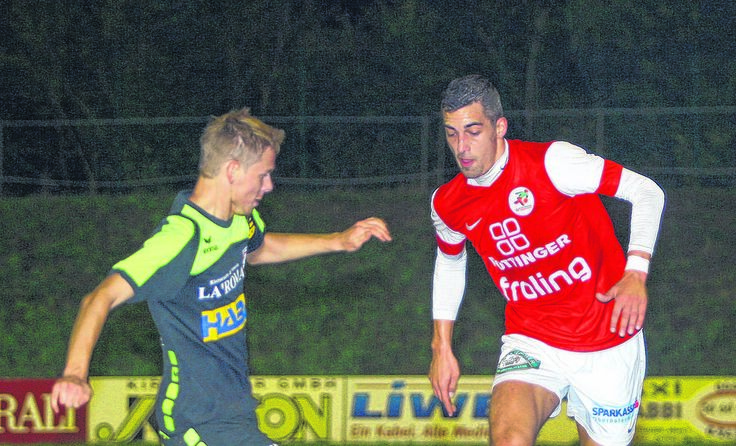 Felix Neuböck (r.) setzte sich mit Grieskirchen bei Aufsteiger Perg durch. Foto: Berles