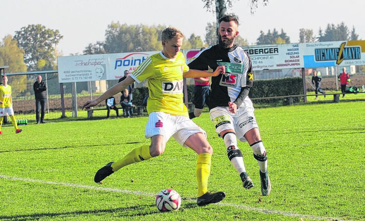Torlos trennten sich Eferding und Andorf (l. Niklas Klaffenböck). Foto: Pirkes