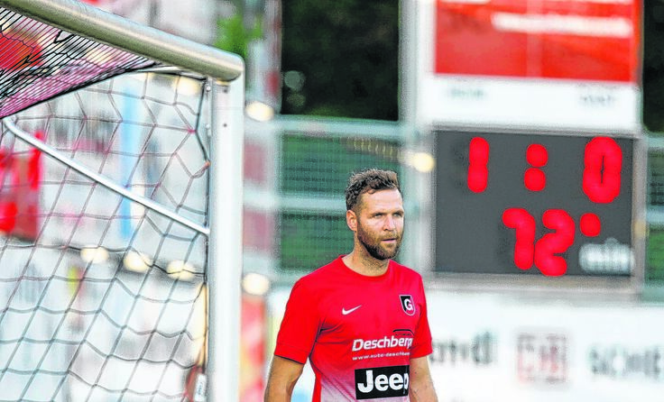 Sicherer Rückhalt für sein Team: Gurtens Torhüter Florian Berger.  Foto: Furtner