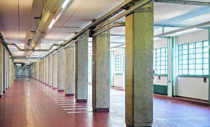 Eine starke Kulisse für die Läufer stellt die Tabakfabrik Linz dar. Foto: Michaela Rieß