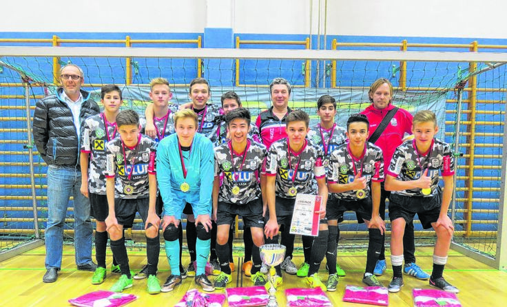Im U16-Finale siegte LASK/Pasching gegen DSG Sportunion Altenberg klar mit 4:1. Foto: SKM/Lauss