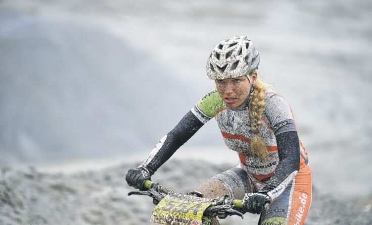 Auch die holde Weiblichkeit stellt sich der Herausforderung Granitmarathon. Foto: SK Kleinzell