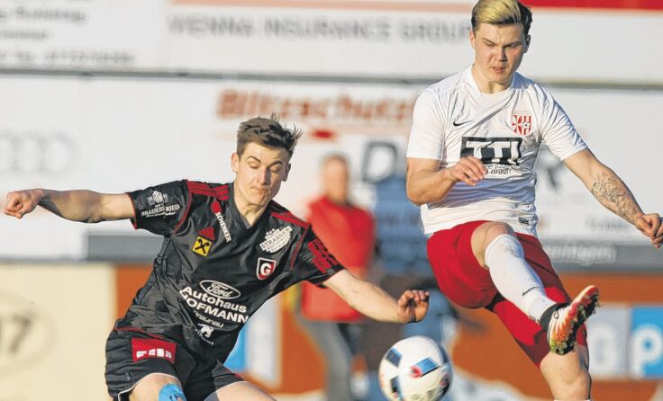 Eine 2:3-Heimniederlage leistete sich Gurten (l.) gegen St. Florian. Foto: Furtner