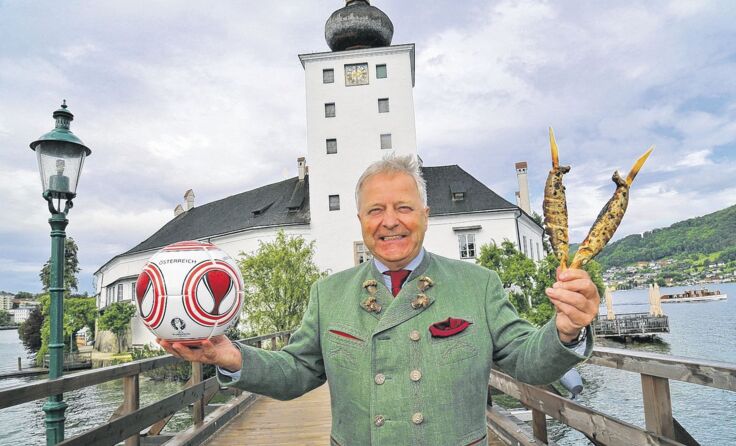 Bekennender Salzkammergut-Fan: ÖFB-Präsident Leo Windtner Foto: Hörmandinger