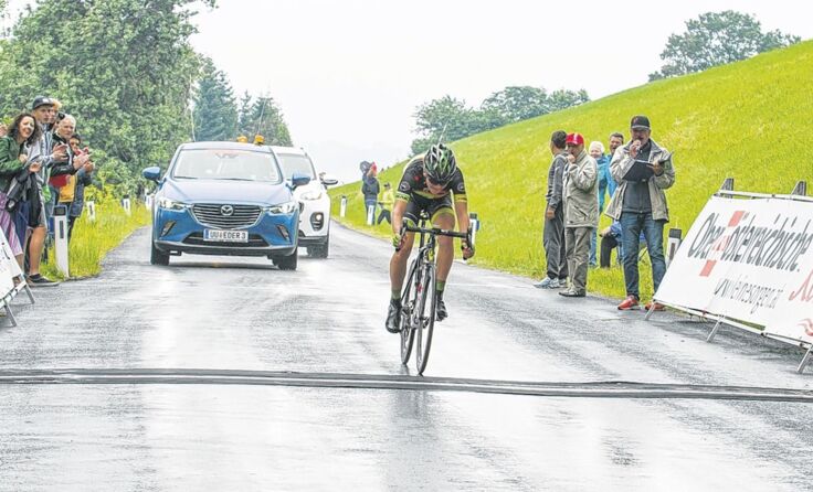 Jaka Primozic gewann die 42. OÖ-Junioren-Rundfahrt. Foto: OÖ. Radsportverband