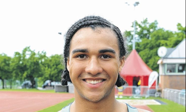 EM-Bronzemedaillengewinner Leon Okafor (16, Zehnkampf Union Linz) aus Asten Foto: Werthner