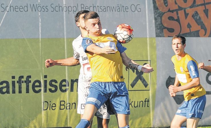 Mit einem Doppelpack stellte sich St. Martins Neuzugang Edwin Skrgic vor. Foto: Pirkes