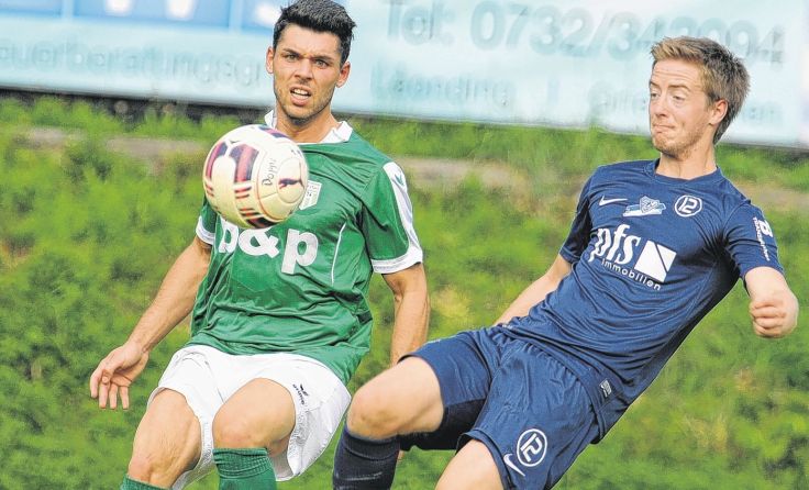 Mit einem Heimsieg meldete sich Doppl-Hart (l.) in der Landesliga zurück.