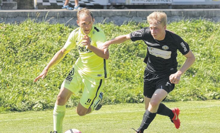 Eine 2:4-Niederlage kassierte Klaffer (l. Stefan Sonnleitner) in St. Martin. Foto: Pirkes