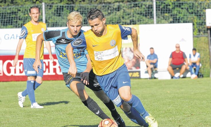 Tabellenletzter mit SU St. Martin/Mühlkreis ist Svetozar Nikolov (r.). Fotos: Pirkes