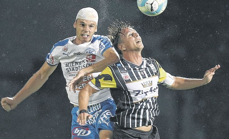 Torvorbereiter und Vollstrecker: LASK-Kapitän Rene Gartler (r.) Foto: GEPA