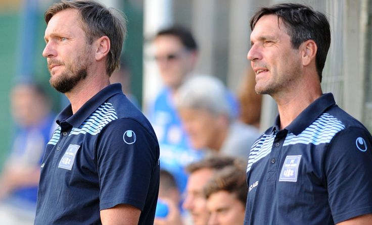 Die Trainer-Brüder Willi (r.) und Stefan Wahlmüller. Foto: Meier