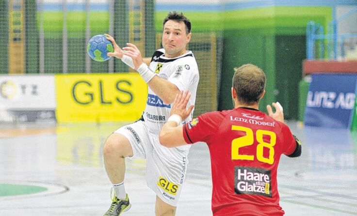 Klemens Kainmüller (l.) verlor mit Linz auch gegen Krems. Foto: Wolfgang Pichler