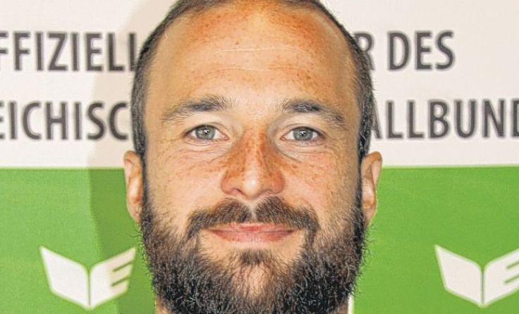 U18-Trainer Harald Pühringer