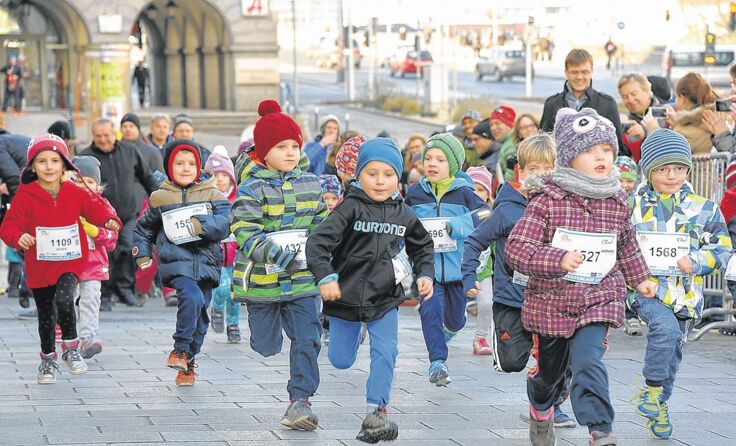 Auch der Nachwuchs kommt zum Jahreswechsel läuferisch voll auf seine Kosten. Foto: TriRun