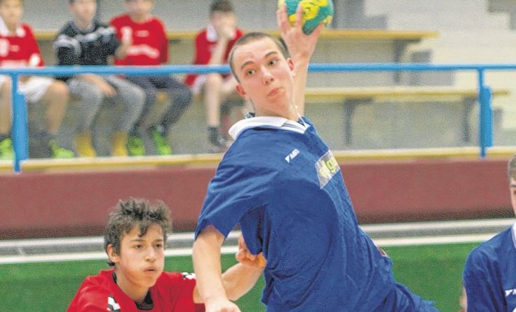 Dynamisch und wurfstark ist Elias Kropf. Fotos: Hans Otto Gassner
