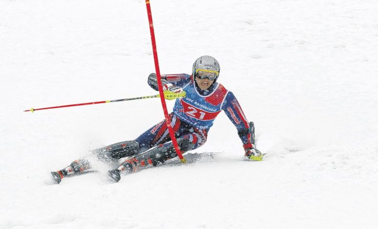 Die Alpinen fahren auf der Hannes Trinkl Weltcupstrecke in Hinterstoder ab.