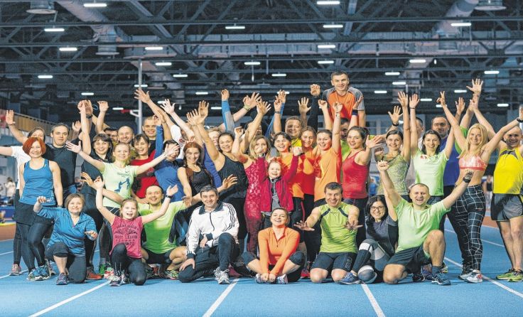 Diese Damen und Herren bereitet Alexander Kuzin auf Linz vor. Foto: Alexander Kuzin