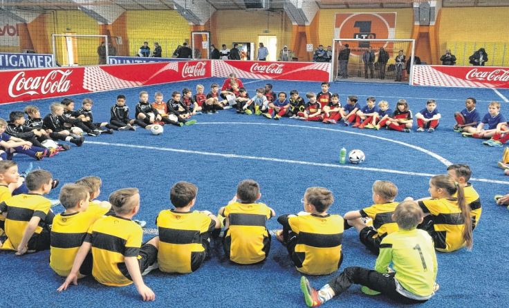 Viel Reife brachten die U10-Kicker in die SoccerArena mit. Foto: Reinhard Teufel