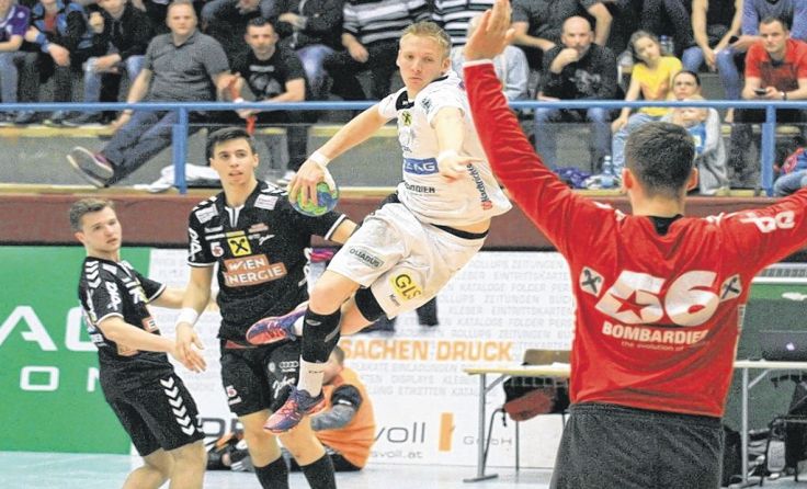 Dominik Ascherbauer forderte mit Linz den amtierenden Meister und Cupsieger. Foto: Wolfgang Pichler