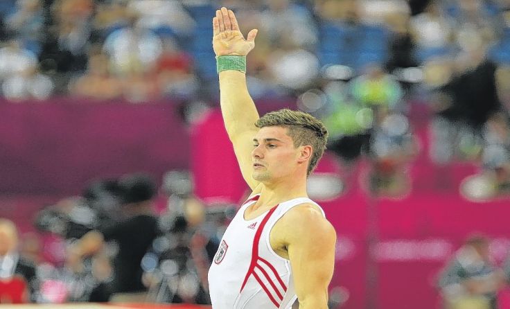 Fabian Leimlehner als 24-Jähriger bei den Olympischen Sommerspielen in London. Foto: ÖFT
