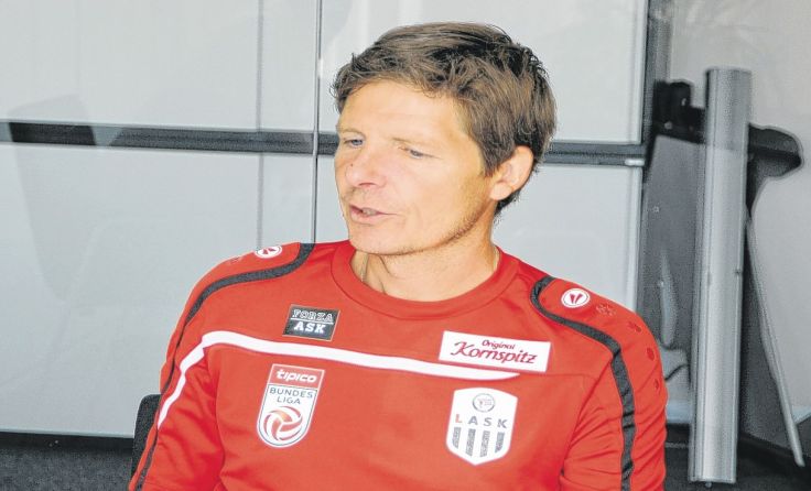 Am 1. Juni 2015 trat Oliver Glasner bei Bundesliga-Aufsteiger LASK an. Foto: Meier