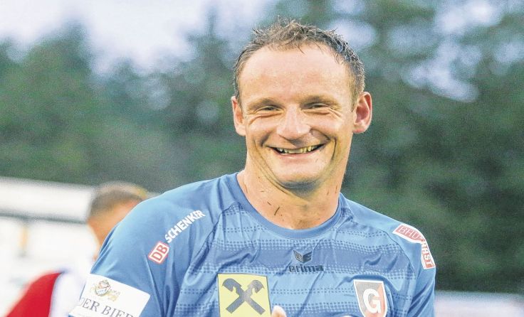 Drei Treffer in Hälfte zwei erzielte Gurtens Kapitän Martin Feichtinger. Foto: Furtner