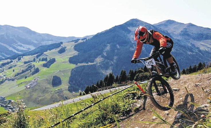 Christian Fuchs auf seinem Ritt zu Bronze bei den Masters. Fotos: media.saalbach.com