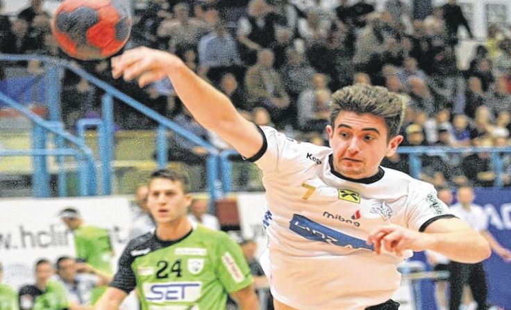 Christian Kislinger besiegte mit dem HC LINZ AG das Spitzenteam Westwien. Foto: Wolfgang Pichler
