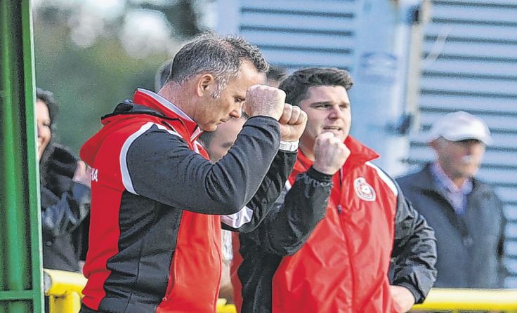 Mit einem Punkt musste sich SKM-Trainer Gerhard Lindinger begnügen. Foto: Meier