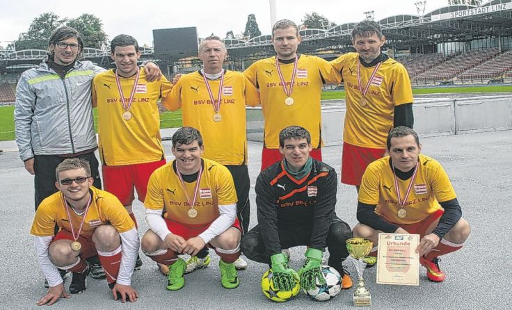 Den österreichischen Meistertitel holte sich das Team BSV BBRZ Linz 1. Foto: BBRZ