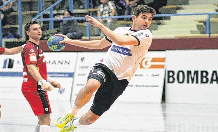 Christian Kislinger besiegte mit dem HC LINZ AG Meister Hard. Foto: Wolfgang Pichler