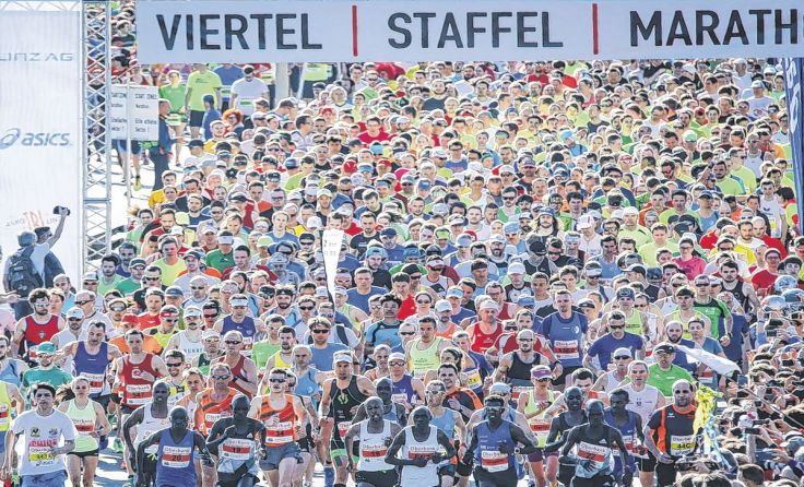 Rund 20.000 Aktive geben sich am 15. April wieder die Ehre. Foto: Klaus Mitterhauser