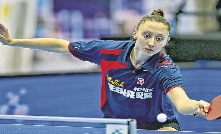 Zu Österreichs Nummer eins stieg LINZ AG Froschbergs Sofia Polcanova auf. Foto: Plohe
