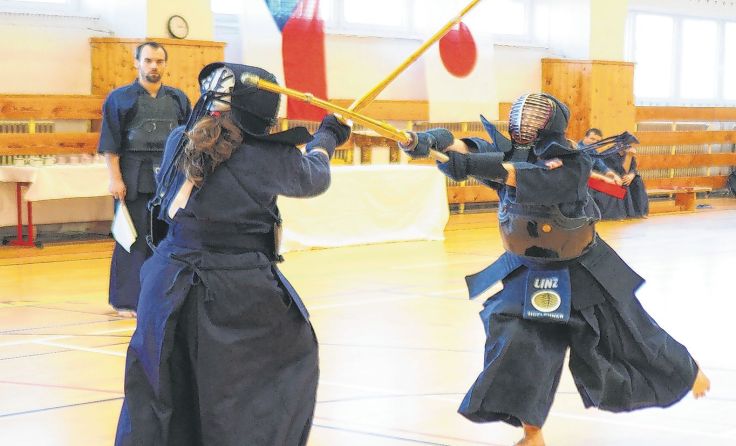 45 Kendo-Kämpfer aus fünf Nationen bereicherten den Technika Cup in Prag.
