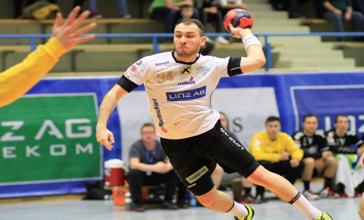 Alen Bajgoric erzielte sechs Treffer beim 34:31-Heimsieg. Foto: Wolfgang Pichler