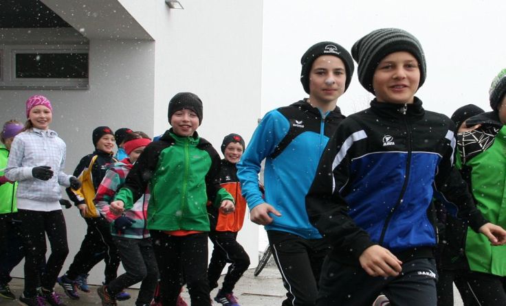 Zweimal wöchentlich war Training für den Marathon angesagt. Foto: Roland Kasper