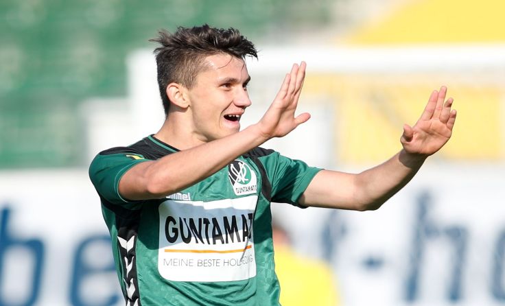 Elf Saisontreffer für die Jungen Wikinger Ried erzielte Belmin Cirkic. Foto: Furtner