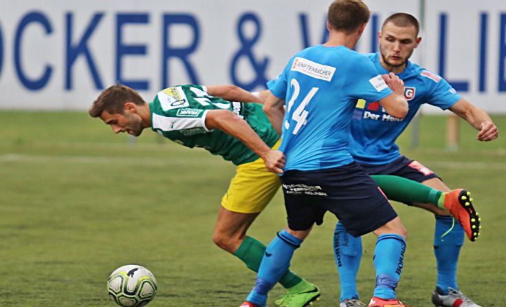 SU Gurten (r.) zog im Hausruckviertel mit 0:2 den Kürzeren. Foto: Hörmandinger