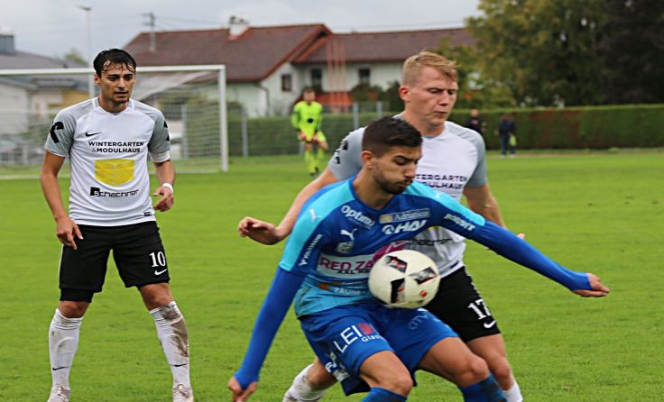 Mit dem knappsten aller Ergebnisse siegte Braunau in Vorchdorf. Foto: Hörmandinger