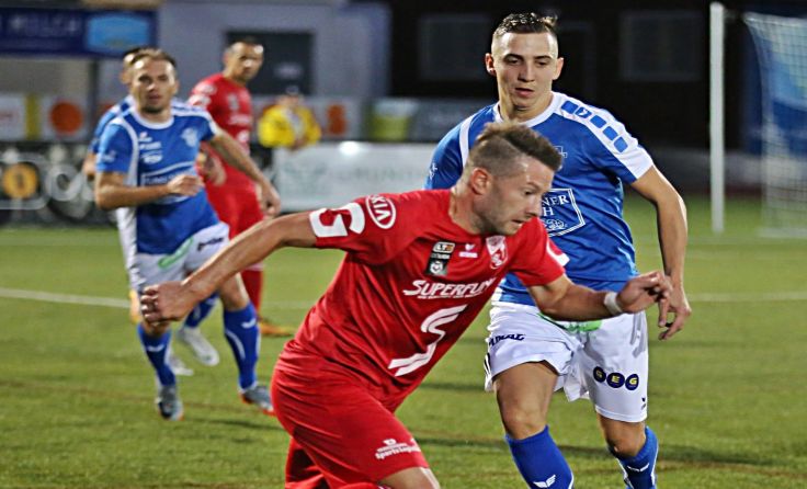 Askö Oedts Manuel Schmidl traf gegen seinen Ex-Klub Gmunden. Foto: Hörmandinger