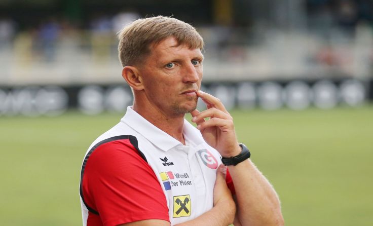 Coach Peter Madritsch verlor mit Gurten bei den WAC Amateuren. Foto: Hörmandinger