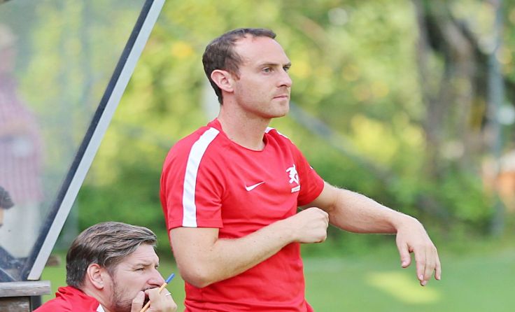 Spielertrainer Christian Heinle erzielte den erlösenden Treffer. Foto: Hörmandinger