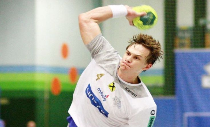 Florian Reisinger verlor mit dem HC LINZ AG 28:33. Foto: Wolfgang Pichler