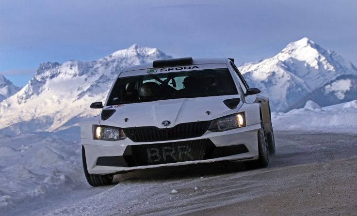 Einen Skoda Fabia R5 bewegt Gerhard Aigner von 3. bis Jänner im Mühlviertel.