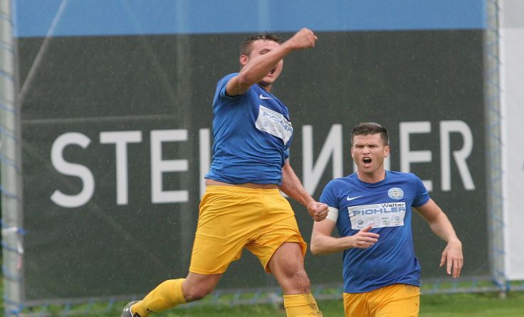 Häufig jubeln wollen Mario Mitter und seine Kollegen in der Rückrunde. Foto: Pirkes