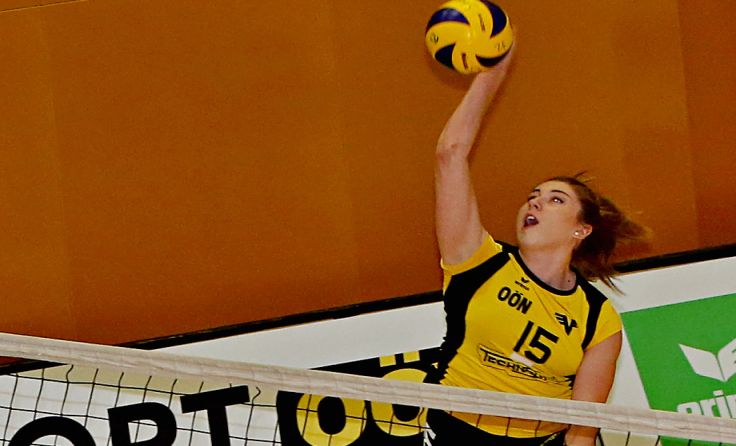 In das Bundesligafinale mit Askö Linz-Steg will Nikolina Maros (re.). Foto: Askö/Plohe