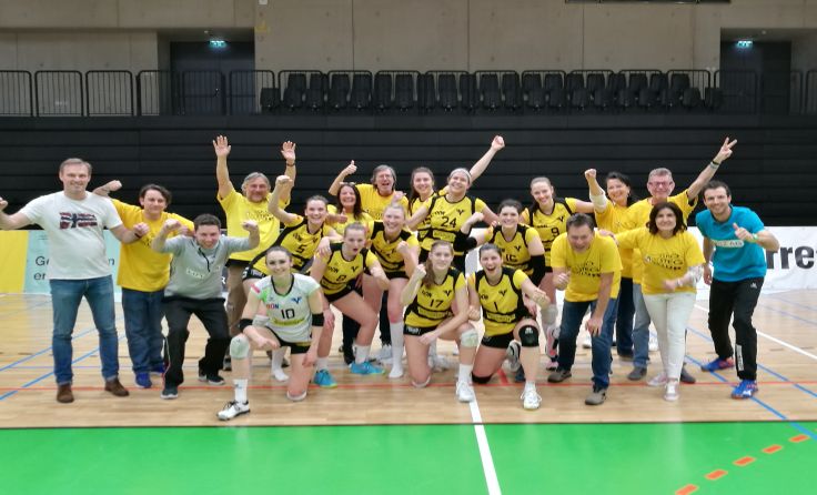 Nach zwei Siegen gegen Meister Graz steht Askö Linz-Steg in der Endrunde.