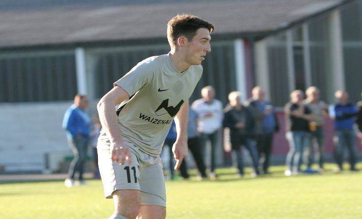 Einen Doppelpack schnürte SK Schärdings Florian Spitzer. Foto: Pirkes