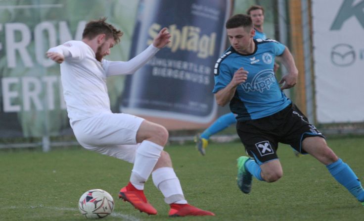 Peilstein (re.) fertigte Tabellenschlusslicht Aigen-Schlägl mit 5:1 ab. Foto: Pirkes